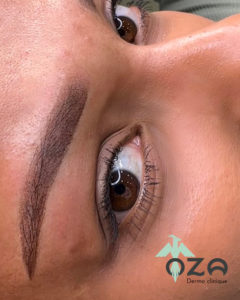 maquillage permanent lèvres yeux, sourcils par dermo- pigmentation à l'institut Oza à La Ciotat