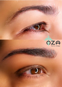 maquillage permanent lèvres yeux, sourcils par dermo- pigmentation à l'institut Oza à La Ciotat